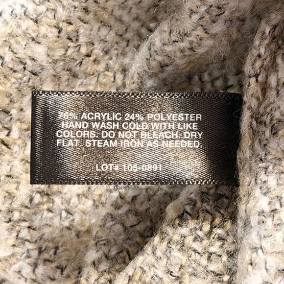 Mixit Oatmeal Heather Infinity Scarf Fuzzy Soft Cozy Loop Knit Long One Size - Picture 6 of 6